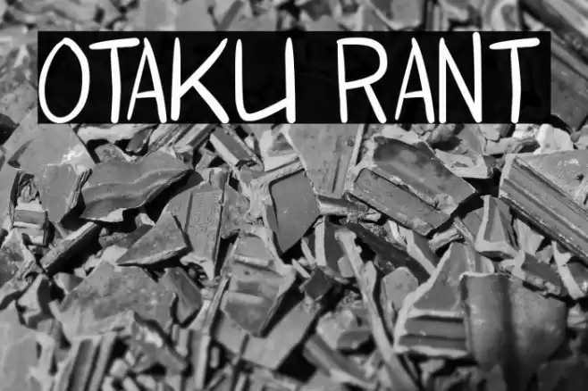 Otaku Rant Font examples