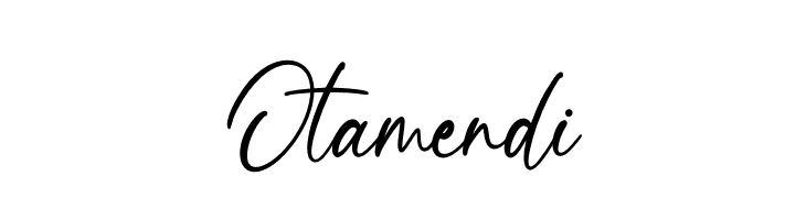 Otamendi  नि: शुल्क फ़ॉन्ट्स डाउनलोड