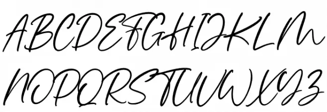 Otamendi Schriftart Groß