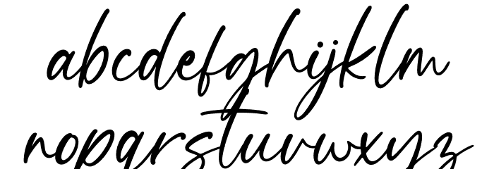 Otamendi Font LOWERCASE