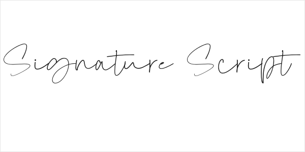 Otegan Signature Script Reguler Logo