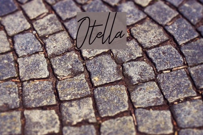 Otella Font examples