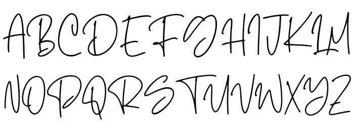 Oterdin Free Font OTHER CHARS
