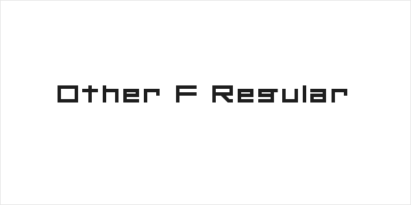 Other F Regular Logo