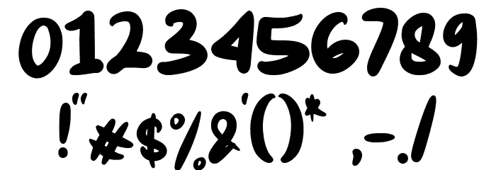 Other Shoot Font OTHER CHARS