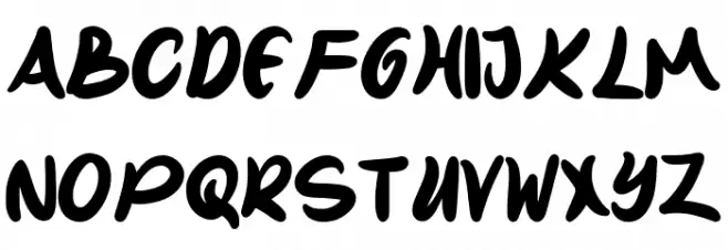 Other Shoot Schriftart Groß