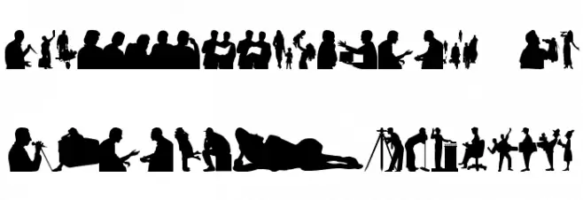 OtherPeople Schriftart Groß