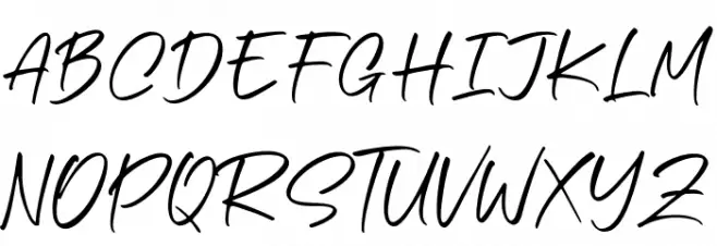 Othere Schriftart Groß