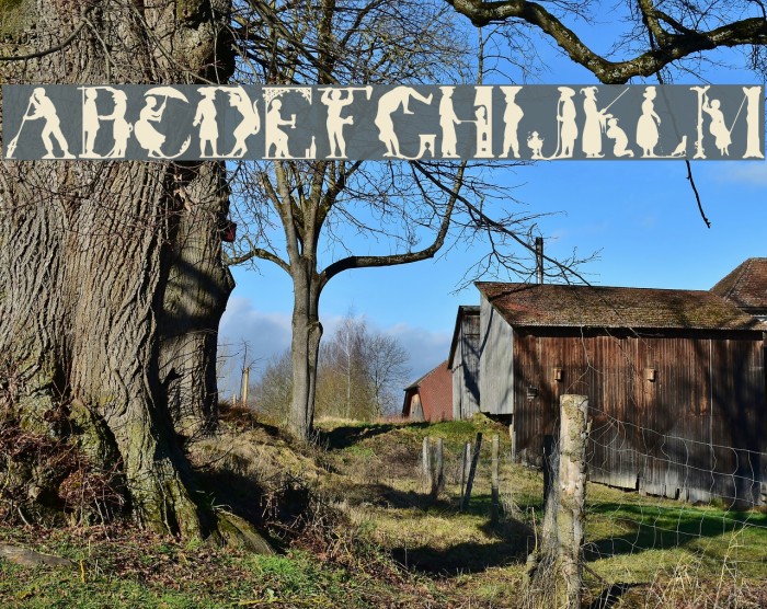 Otherworld!` Font examples