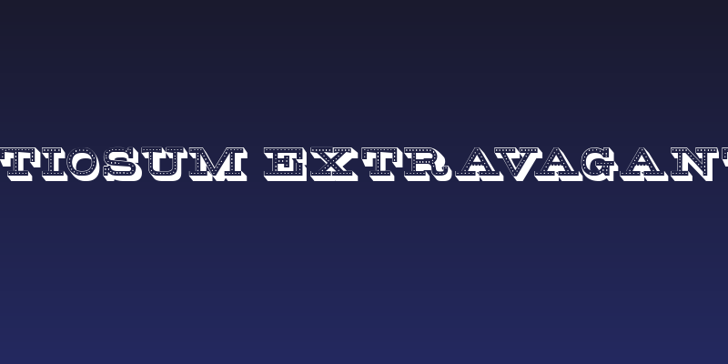 Otiosum Extravagant Social Header