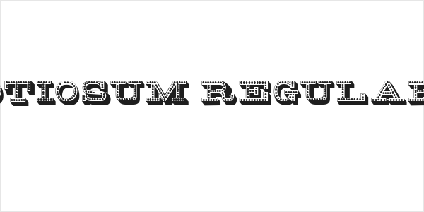 Otiosum Regular Logo