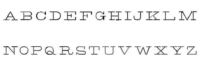 Otiosum Thin Font OTHER CHARS