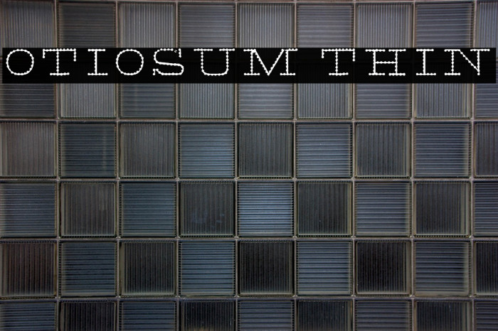 Otiosum Thin Example 1