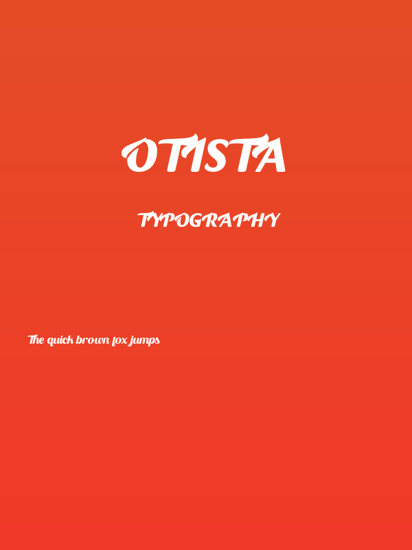 Otista Poster