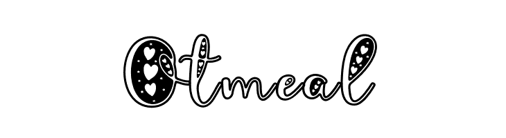 Otmeal  Frei Schriftart Herunterladen