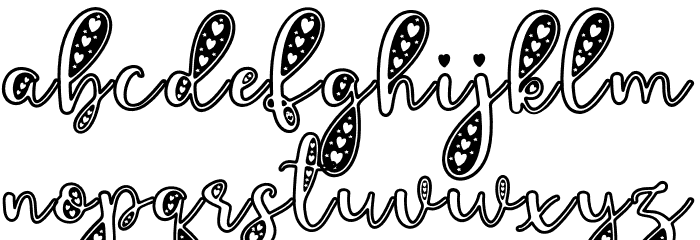 Otmeal Font LOWERCASE