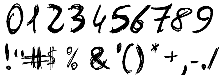 Otrack Font OTHER CHARS