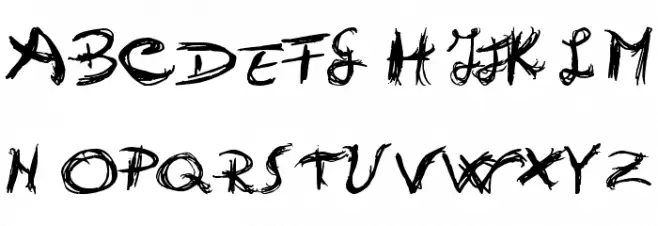 Otrack Schriftart Groß