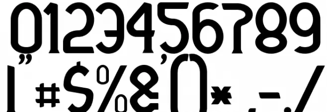 Otrebla Font OTHER CHARS