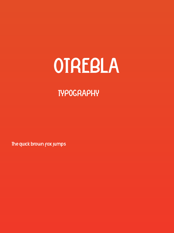 Otrebla Poster