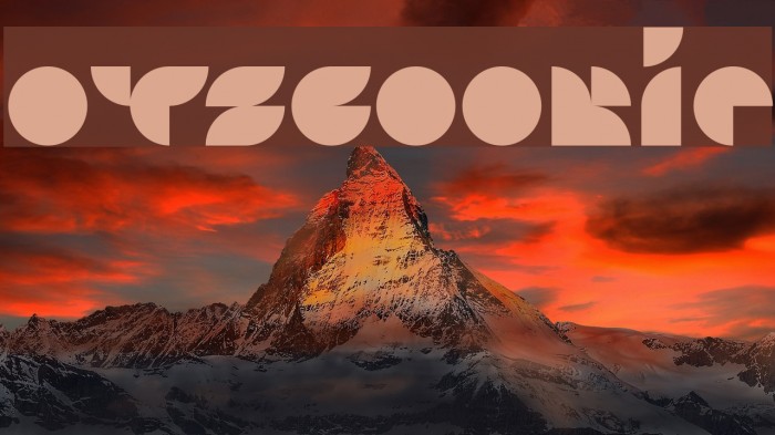 Otscookie Font examples