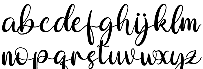Ottami Font LOWERCASE