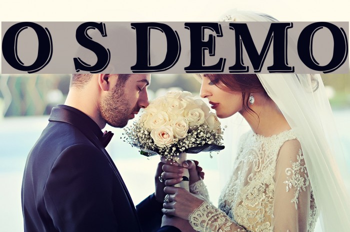 Ottanio Shaded DEMO Font examples
