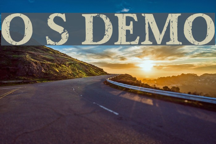 Ottanio Stamp DEMO Font examples