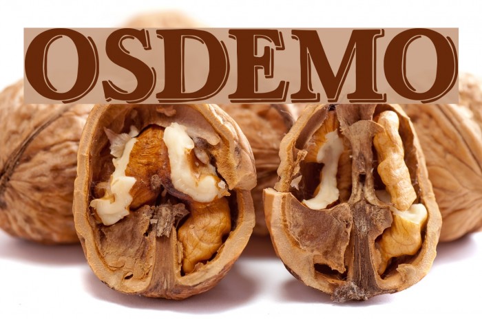 OttanioShadedDEMO Font examples