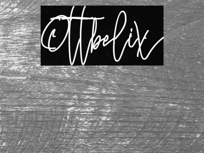 Ottbelix Font examples