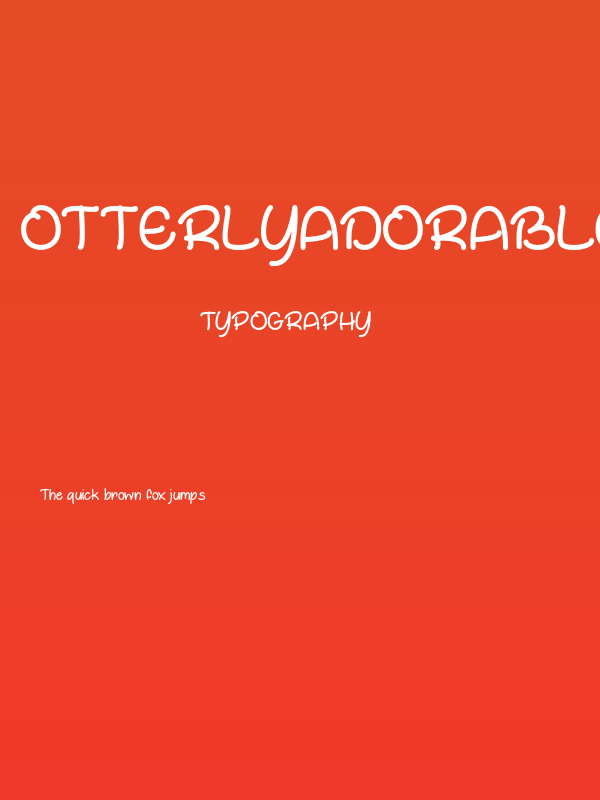 OtterlyAdorable Poster