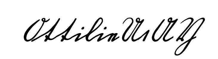 OttilieU1AY  免费字体下载
