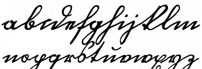 OttilieU1AY خط أحرف صغيرة