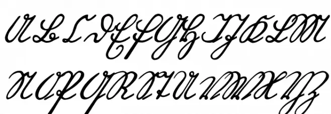 OttilieU1AY Fuentes MAYÚSCULAS