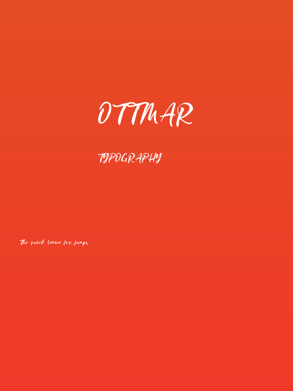 Ottmar Poster