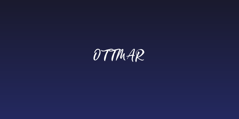 Ottmar Social Header
