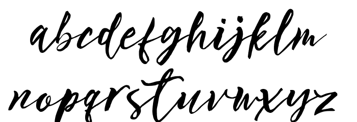 Ottmar Font LOWERCASE