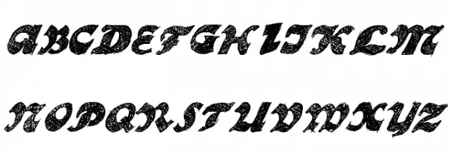 OttoLand 字体 大写