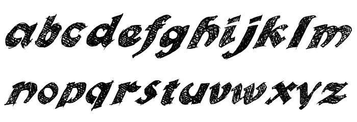 OttoLand Font LOWERCASE