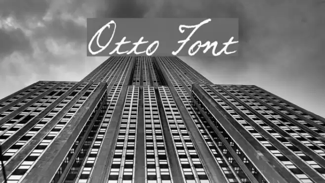 Otto Font examples