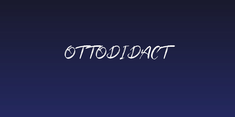 Ottodidact Social Header