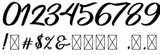 Ottoma Font OTHER CHARS