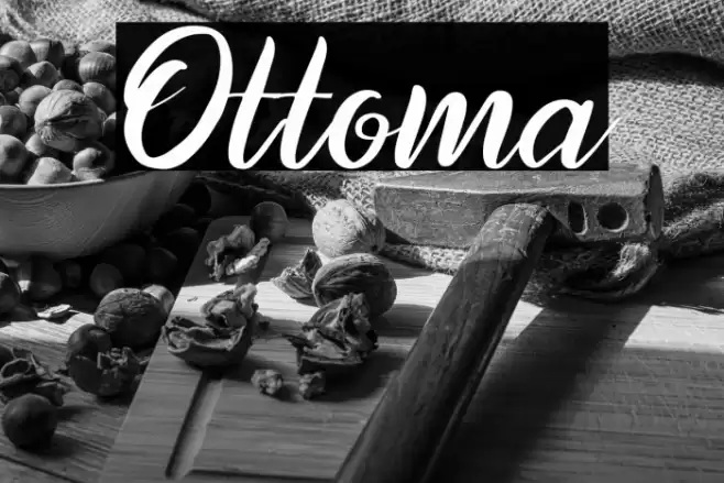 Ottoma Font examples