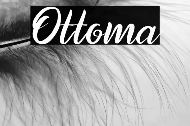 Ottoma Font examples