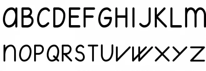 otfpoc Schriftart Groß