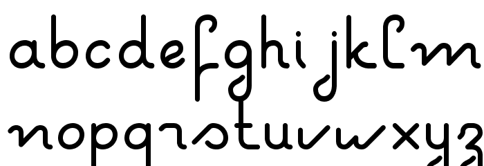 otfpoc Font LOWERCASE