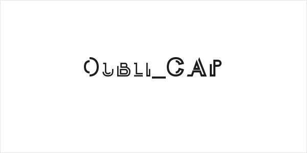 Oubli_CAP Logo