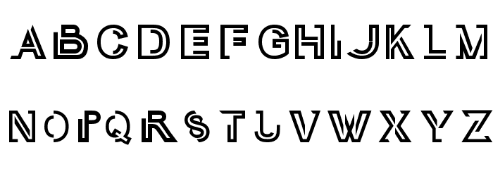 Oubli_CAP Font LOWERCASE