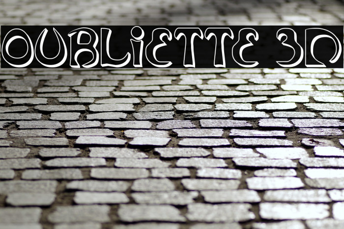 Oubliette 3D Example 1