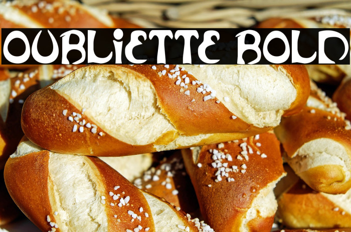 Oubliette Bold Example 1